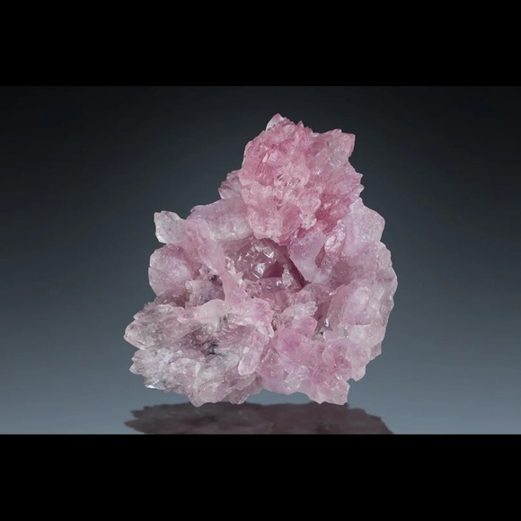 Rose Quartz Hand Wrapped Copper Wire Ring - Picture 2 of 8